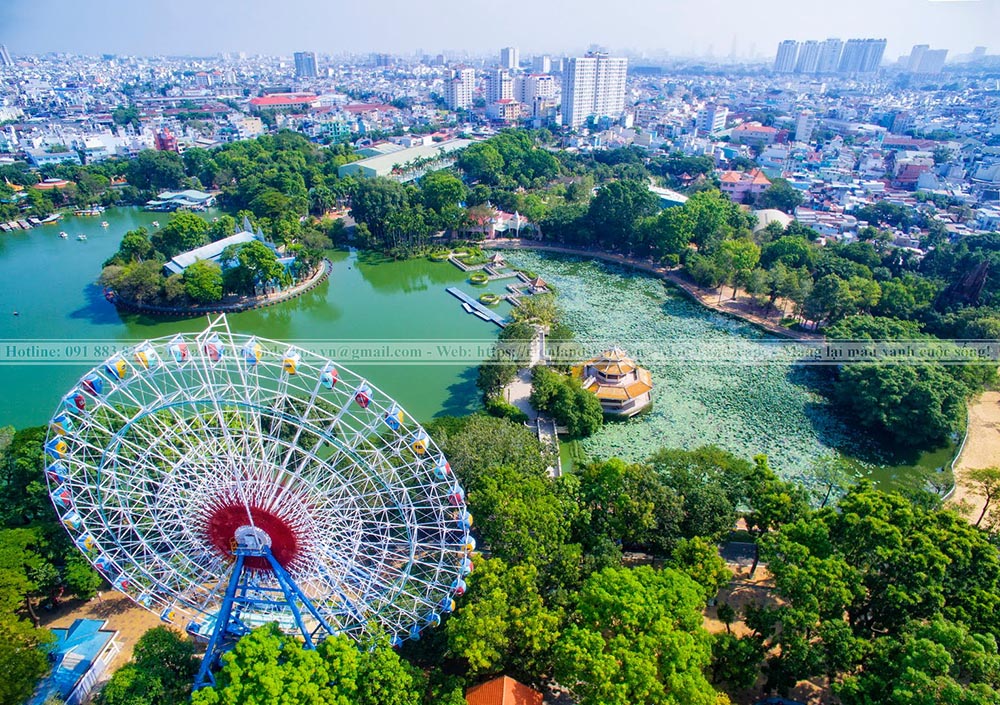 Những nguyên tắc trong thiết kế công viên