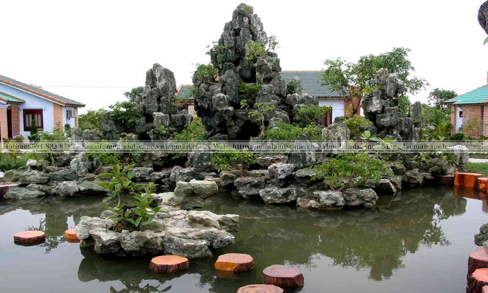 Thi công hòn non bộ cần lưu ý điều gì?